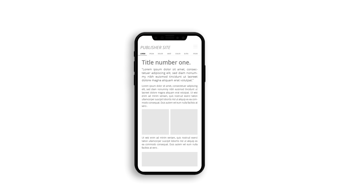 mobile fullpage interstitial