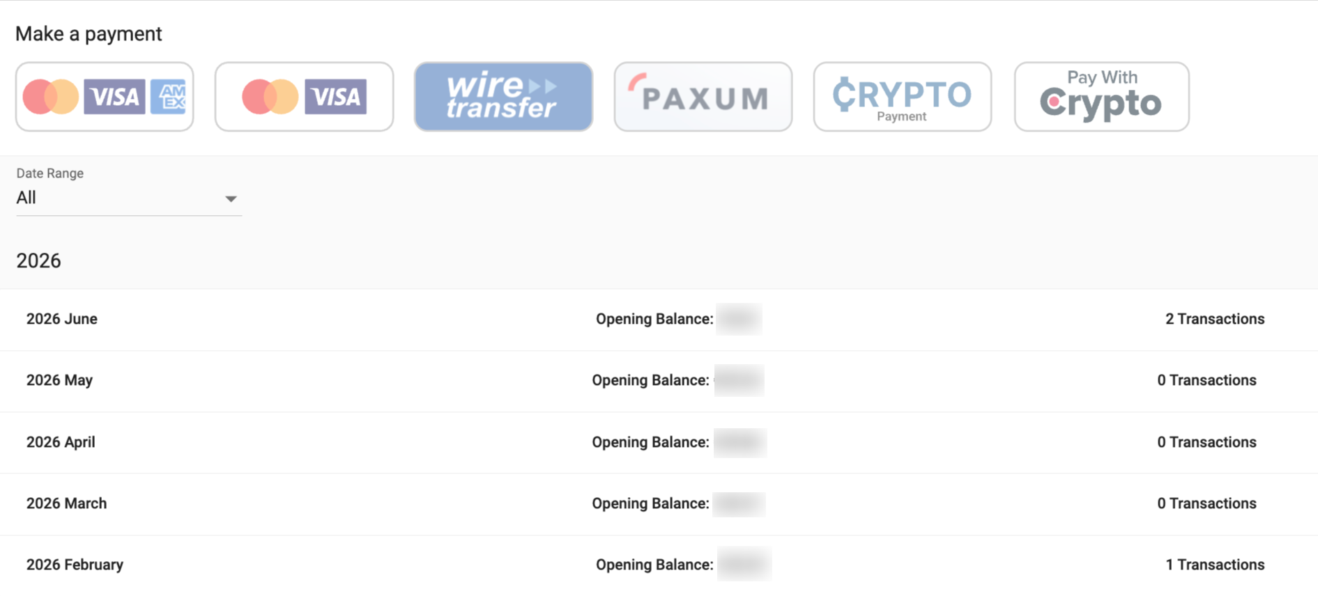 payments